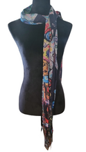 Load image into Gallery viewer, Wrap Yourself in Art: Vibrant Print Shawls Inspired by Fine Art - 60
