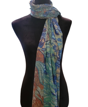 Load image into Gallery viewer, Wrap Yourself in Art: Vibrant Print Shawls Inspired by Fine Art - 13
