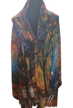 Load image into Gallery viewer, Wrap Yourself in Art: Vibrant Print Shawls Inspired by Fine Art - 05
