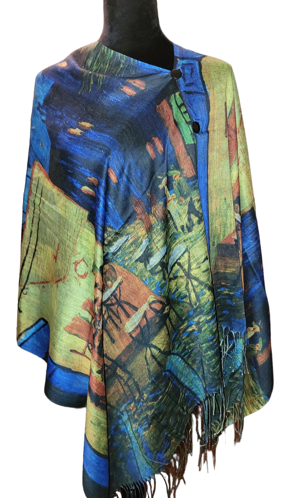 Wrap Yourself in Art: Vibrant Print Shawls Inspired by Fine Art - 22