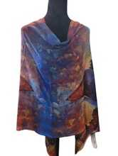 Load image into Gallery viewer, Wrap Yourself in Art: Vibrant Print Shawls Inspired by Fine Art - 53
