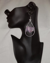 Load image into Gallery viewer, Wire Wrapped Amethyst Earrings

