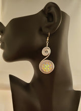 Load image into Gallery viewer, Dee Silver Plated Aluminum Wire Wrapped Earrings
