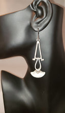 Load image into Gallery viewer, Swinging from the Chandeliers Pewter Earrings
