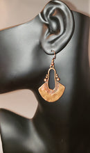 Load image into Gallery viewer, Copper Plated Pewter Earrings
