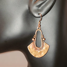 Load image into Gallery viewer, Copper Plated Pewter Earrings

